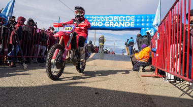 El Municipio acompañó la rampa simbólica de la 42° Vuelta a la Tierra del Fuego