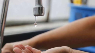 Corte programado de agua afectará a dos barrios este lunes