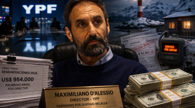 Sueldos millonarios en YPF y un nombre en foco: Maximiliano D’Alessio, el representante fueguino