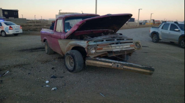 Accidente de tránsito en San Martín y Cobián: dos personas trasladadas al hospital