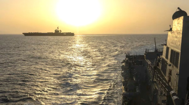 Ormu: EE.UU. atacó un carguero iraní y la guerra vuelve a escalar