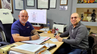 Rivarola anunció la firma del acuerdo salarial entre el CEC y la Cámara de Comercio de Río Grande