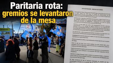 ATSA: Salud declara el conflicto y rompe el diálogo con el Gobierno