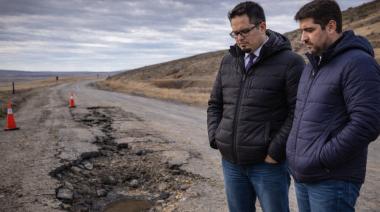 La única obra vial libertaria en Tierra del Fuego ya está rota: paso San Sebastián volvió a deteriorarse