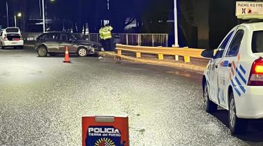 Ushuaia: robó un auto, chocó y terminó detenido en estado de ebriedad