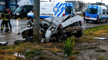 Un joven murió tras un violento choque en Ruta 3