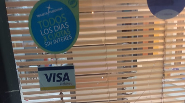 Placa Muebles en la mira: un ladrón entró, robó y quedó filmado