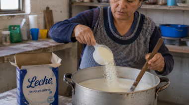 El Comedor de María solicita leche en polvo para la merienda de los chicos