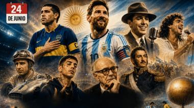 Argentina en una fecha: nacimientos, tragedias y leyendas que marcaron al país