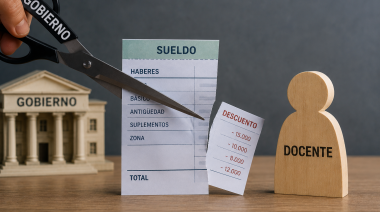 El Gobierno ratificó que descontará las desobligaciones docentes