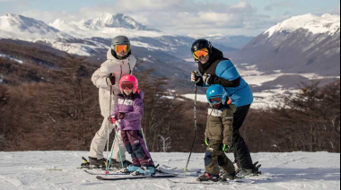  Un día de esquí para una familia supera el medio millón de pesos en Cerro Castor