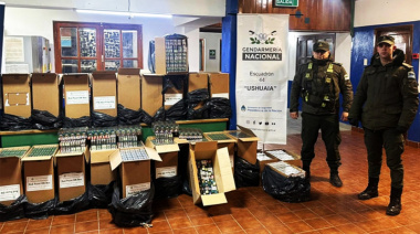 Megaoperativo en la frontera: secuestran más de 11 mil paquetes de cigarrillos