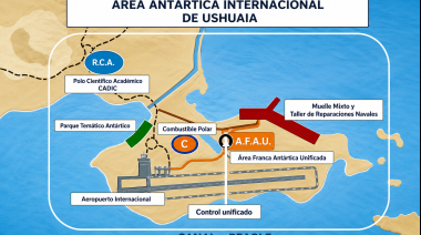 El Gobierno busca asegurar el financiamiento de la Base Naval de Ushuaia