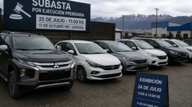 Rematarán siete vehículos en Ushuaia por deudas prendarias