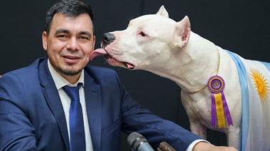 Rodríguez llevó al Congreso un proyecto para homenajear al Dogo Argentino