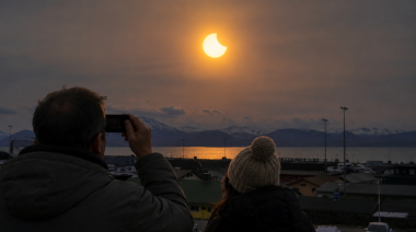 Tierra del Fuego podrá observar el eclipse del 17 de febrero como un fenómeno parcial
