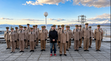 Martín Alejandro Ferlauto recorrió la Prefectura y sus dependencias en Ushuaia