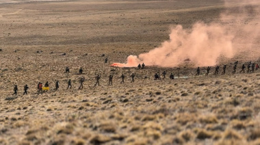 El BIM5 realizó adiestramiento en tiro de combate en Río Grande