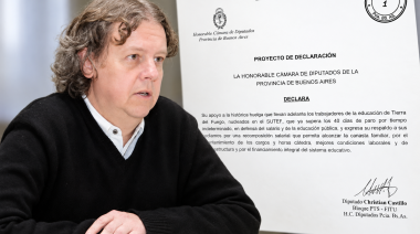 De no creer: el acampe del SUTEF ya tiene respaldo político en Buenos Aires