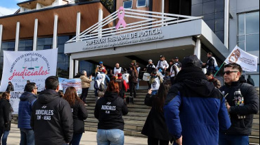 Judiciales fueguinos anunciaron asambleas, un “ruidazo” y un paro de 36 horas