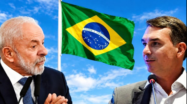 Lula y Flávio Bolsonaro protagonizan una disputa que puede terminar en balotaje