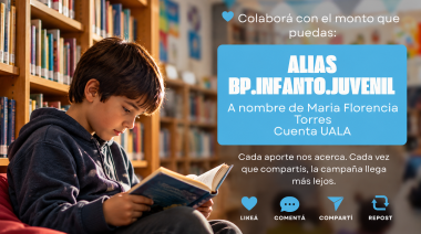La Biblioteca Popular Infanto Juvenil necesita reunir $1,8 millones para sostener sus actividades