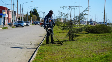 Trabajos de parquizado y embellecimiento de sus espacios públicos
