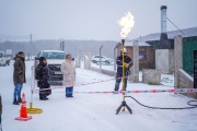El Municipio de Tolhuin y el SUTEF trabajan en conjunto y concretan obra clave de gas para afiliados