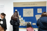 Bordadoras fueguinas presentan un mapa textil de Tierra del Fuego en Buenos Aires