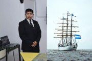 Ingeniero Industrial de la UTN fueguina recorre el mundo a bordo de la Fragata Libertad