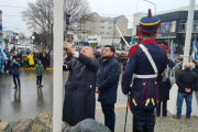 La UTN fueguina brindó un homenaje al General San Martín junto a las fuerzas vivas