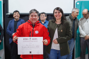 Ana Paula Cejas participó de la certificación de la primera diplomatura en Tolhuin