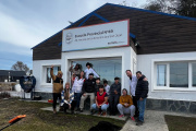 Donación y sorpresa para la escuelita de Puerto Almanza