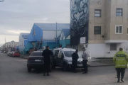Choque con una mujer trasladada al hospital