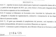 Melella dio aumento por decreto a los docentes de Tierra del Fuego