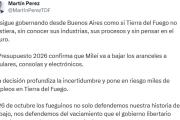 "El presupuesto 2026 confirma que Milei elimina aranceles a celulares importados"