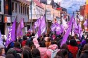 Ushuaia: marchas, pintadas y los repudio a la llegada de Milei