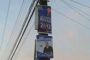 El Municipio recuerda: está prohibida la colocación de carteles políticos en postes y espacios públicos