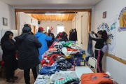 Bachillerato Popular “Presente” organizó ropero comunitario