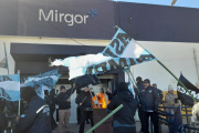 Protesta frente a la planta de Mirgor por la falta de supervisores