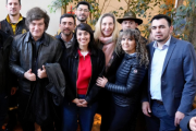Milei recibe a los legisladores libertarios electos fueguinos