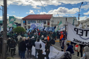 Gremios se manifestaron contra la reforma laboral