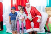 Papá Noel recorre los barrios de Río Grande