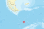 Pasaje de Drake: registran sismo de 4.6 ° al sur de Ushuaia