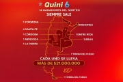 El Quini 6 dejó un nuevo millonario en Tierra del Fuego