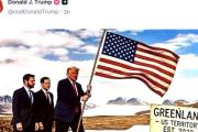 Trump publica imágenes generadas con IA donde “conquista” Groenlandia