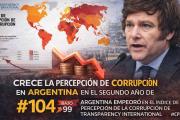 Crece la percepción de corrupción en el Gobierno Argentino