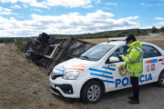 Accidente vial en la Ruta 3 a la altura de Tolhuin