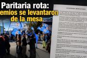 ATSA: Salud declara el conflicto y rompe el diálogo con el Gobierno