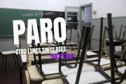 Otro lunes sin clases: paro docente y una educación cada vez más interrumpida